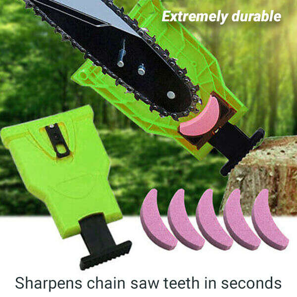 Sawster - Compact Chain Sharpener: Revitalize Your Saw Easily!