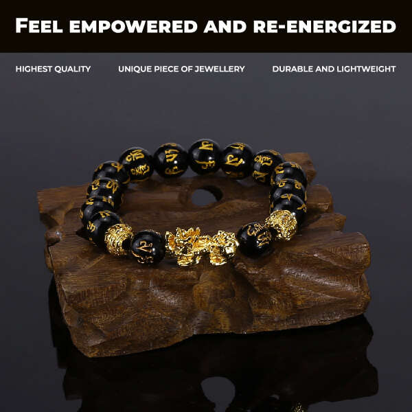 Aureas - Energized Bracelet with Powerful Symbols - Attracts Happiness and Positive Energy