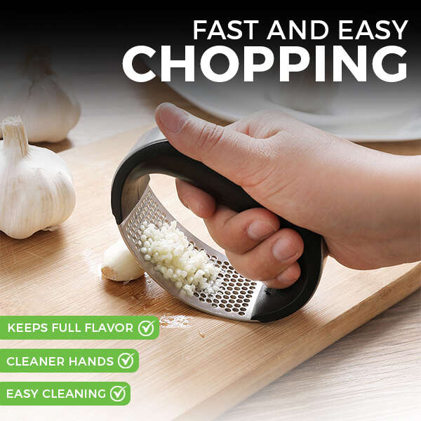 Garlico - Innovative Garlic Press: Fast and Efficient Cutting!