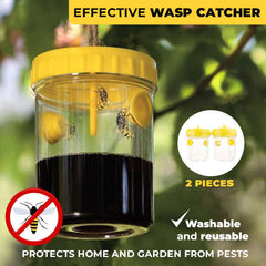 Trappoly - Hanging Insect Trap: Effective Protection for Your Garden!