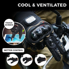 Ducket - Comfortable and Durable Motorcycle Gloves!