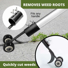 Groover - Wheeled Weeding Tool: Get Rid of Unwanted Weeds Quickly!