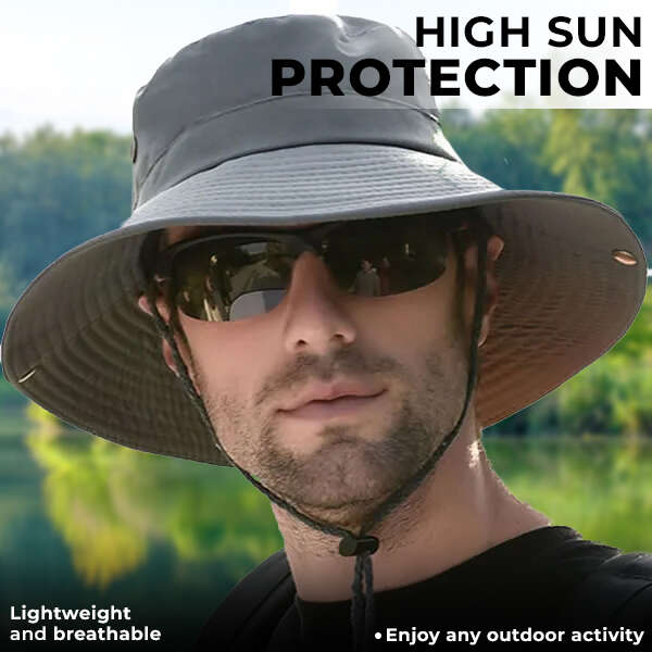 Devere - Practical Hat with Improved Sun Protection!