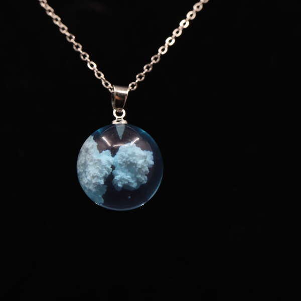 Blue Sky - Unique Pendant Necklace - Refined Style and Positive Energy!