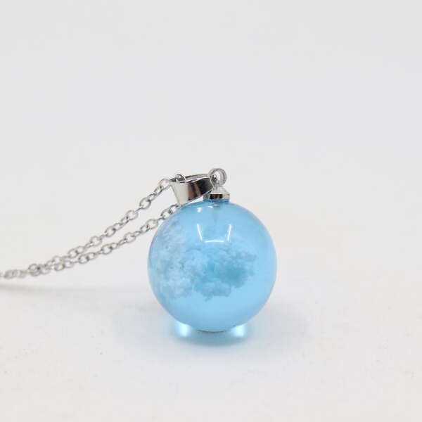 Blue Sky - Unique Pendant Necklace - Refined Style and Positive Energy!