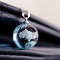 Blue Sky - Unique Pendant Necklace - Refined Style and Positive Energy!