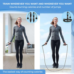 Jimbo - Jump Rope with Digital Counter: Efficient and Personalized Exercise!