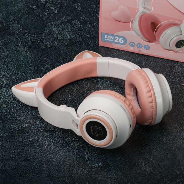 Kitty - Fashionable Bluetooth Headphones: High Definition Sound with Unique Design!