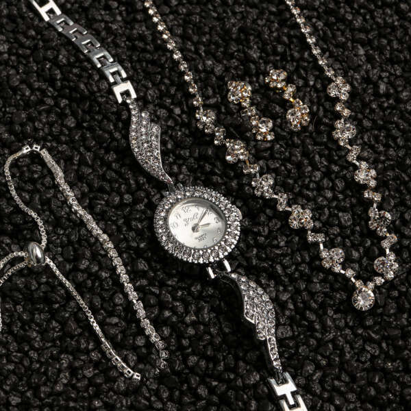 Timlius - Luxury Jewelry Set: Elegance and Charm for Every Occasion!