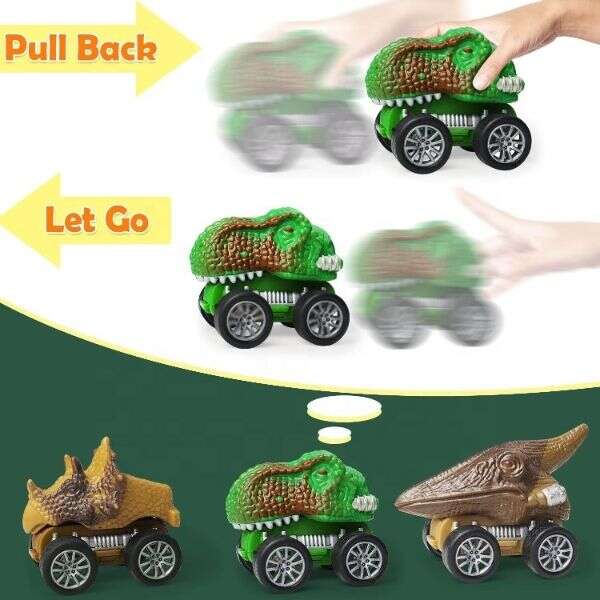 Deenodi - Dinosaur Toy Truck for Fun and Creativity!