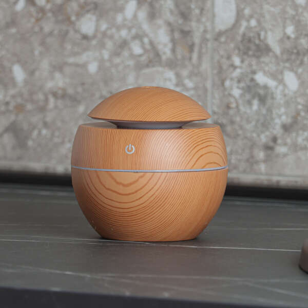 AirFizzy Humidifier - Modern Design with 7-Color Lighting and Aromatherapy