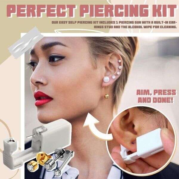 Decape - Hypoallergenic Ear and Nose Piercing Set!