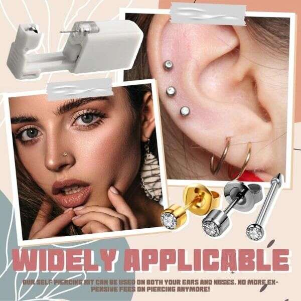 Decape - Hypoallergenic Ear and Nose Piercing Set!