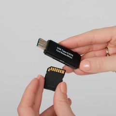 Cardnet - Universal SD and TF Reader with USB 3 in 1 for Fast File Transfer!