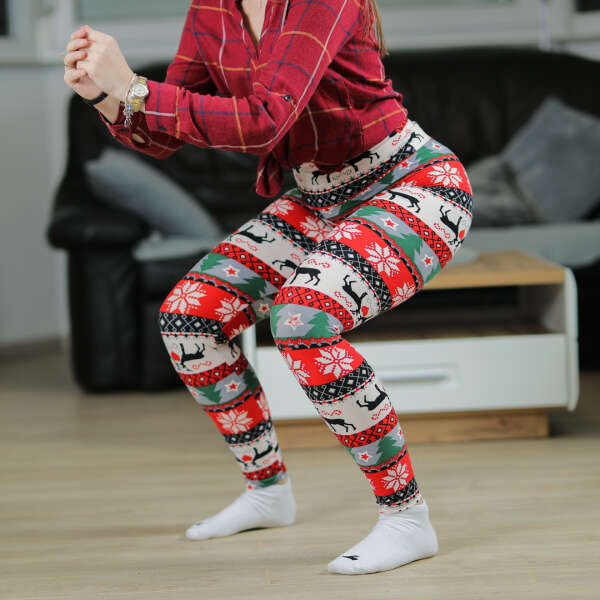 Santy - Holiday Leggings: Liven Up Your Holidays with Style!