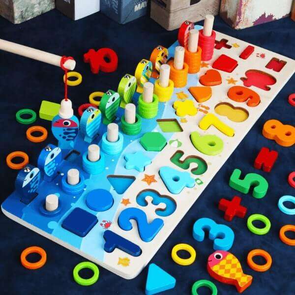 Toyuma - Wooden Educational Toy: Fun Learning through Play!