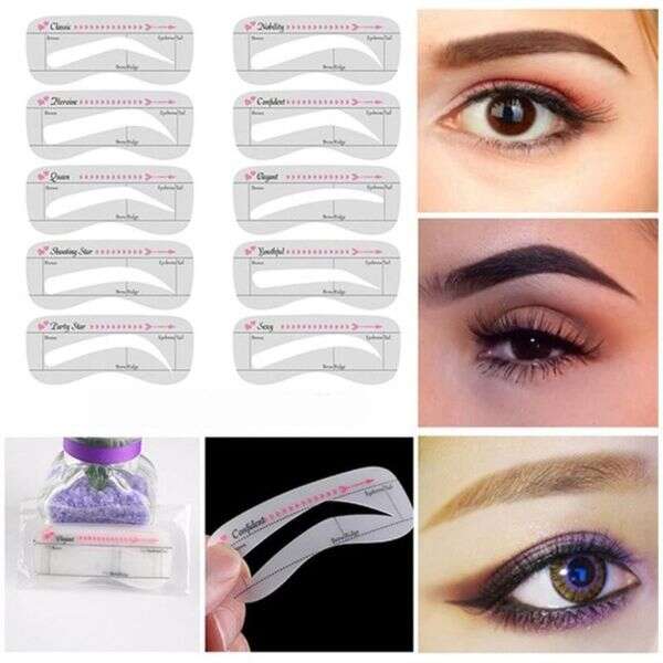 ProMakeX - Professional Eyelash, Eyebrow and Makeup Set: Get Flawless Eyes!