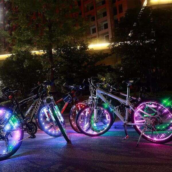 Koshing - LED Bicycle Wheel Lights: Fun and Safety with Style!