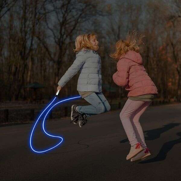 Jumpyno - Jump Rope with LED Light: Improve Your Fitness Fun!