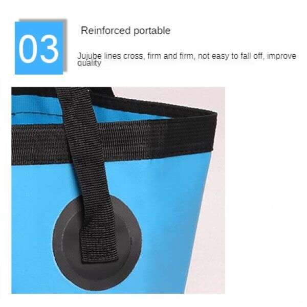 Compaxy - Practical Foldable Bucket for Fishing and Outdoor Activities!