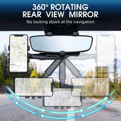 Spatro - Rotating and Retractable Phone Holder for Car: Safety and Comfort on the Road!