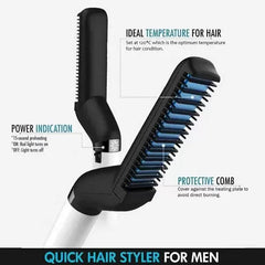 Comby - Revolutionary Electric Comb for Straightening and Styling!