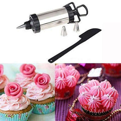 Delic - Pastry Decorating Set with Baking Mold for Perfect Muffins!