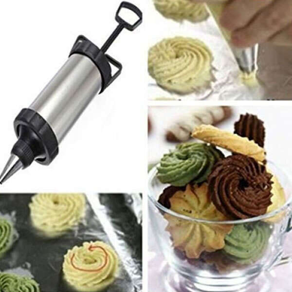 Delic - Pastry Decorating Set with Baking Mold for Perfect Muffins!