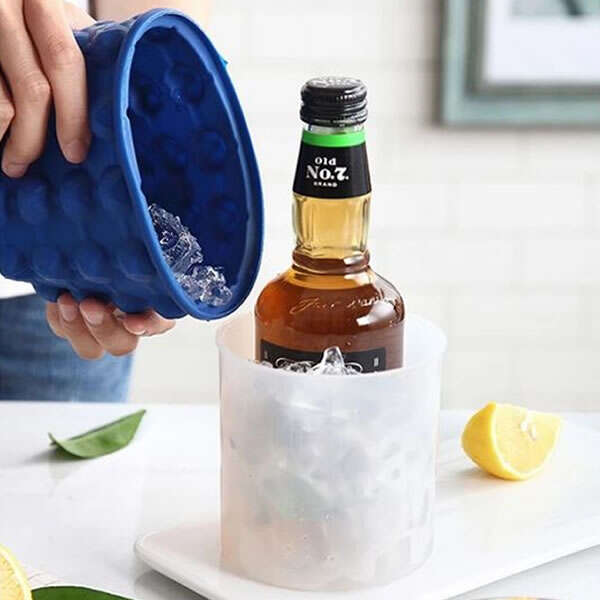 Iceish - 2-in-1 Ice Cube Tray: Cooler and Ice Maker!