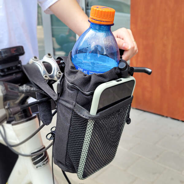 Tadey - Bicycle Thermos Bottle Holder: Organize Your Drinks and Personal Items!