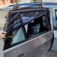 PortaShade - Set of 2 Car Window Sunshades: More Comfortable and Safe Travel!