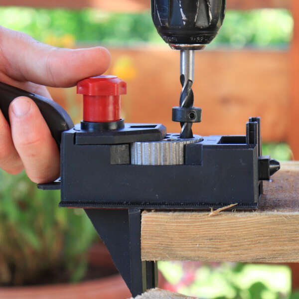 Ruddler - Drill Guide Tool: Precise Holes in Wood Every Time!