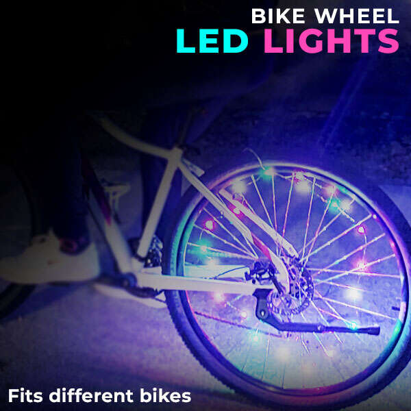 Koshing - LED Bicycle Wheel Lights: Fun and Safety with Style!