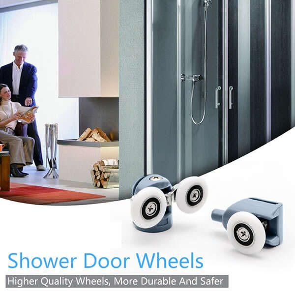 Rollero - Set of 8 Shower Cabin Wheels: Functionality and Elegance for Bathrooms!