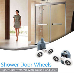 Rollero - Set of 8 Shower Cabin Wheels: Functionality and Elegance for Bathrooms!