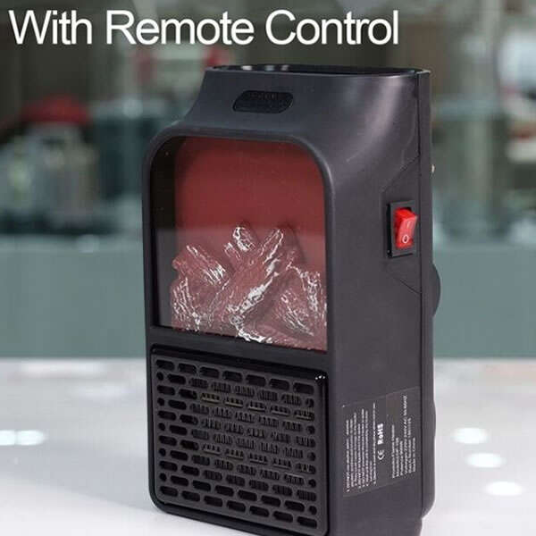 Artton - Small Portable Heater with Remote Control - Instant and Silent Heat