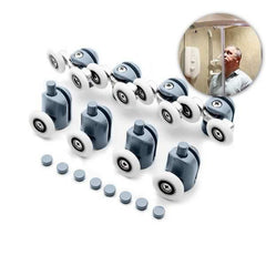 Rollero - Set of 8 Shower Cabin Wheels: Functionality and Elegance for Bathrooms!