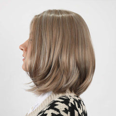 Noelle - Caramel Blonde Modern Bob Wig: Volume and Style Every Day!