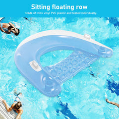 Chilaxo - Inflatable Pool Chair with Cup Holder!