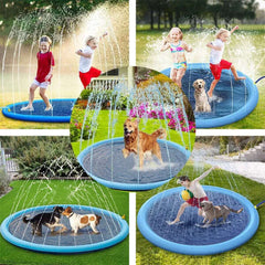 Waterlark - Fountain Pool for Kids and Pets: Water Fun in a Curve!