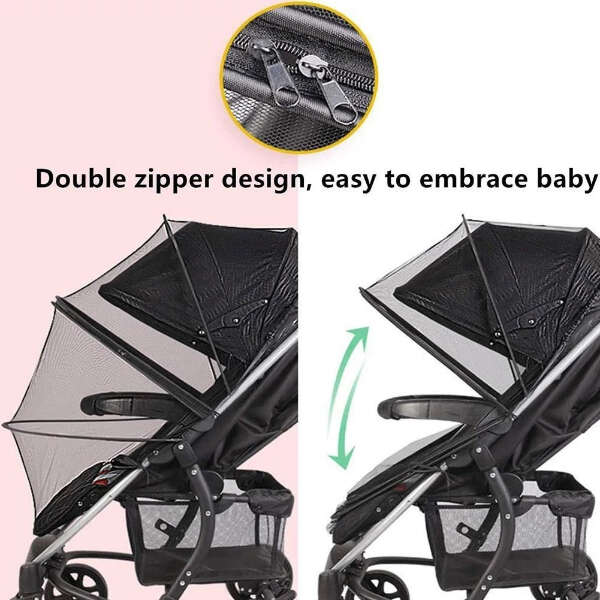 Meshily - Mosquito Net for Baby Strollers: Protection and Comfort on Summer Walks!