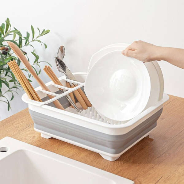 Moldry - Foldable Dish Dryer: Flexibility and Practicality in Your Kitchen!