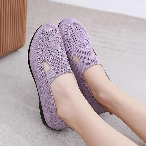 Arabella - Lightweight and Breathable Knitted Ballerinas for Comfortable Days