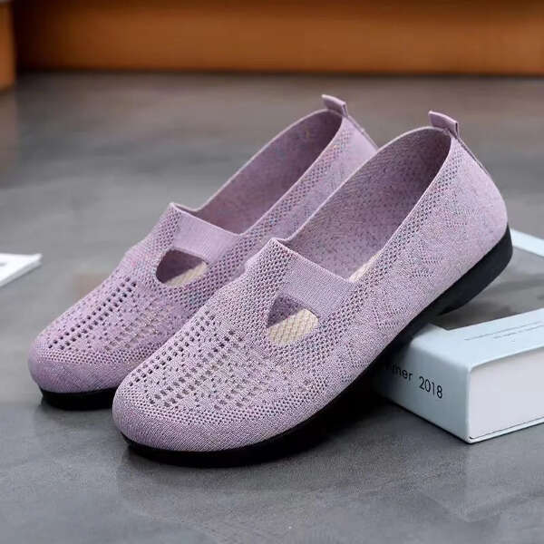 Arabella - Lightweight and Breathable Knitted Ballerinas for Comfortable Days