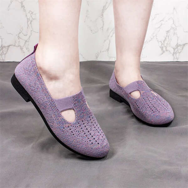 Arabella - Lightweight and Breathable Knitted Ballerinas for Comfortable Days