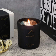 Lumira - Astrological Candle with Natural Stones: Discover Your Hidden Potential!