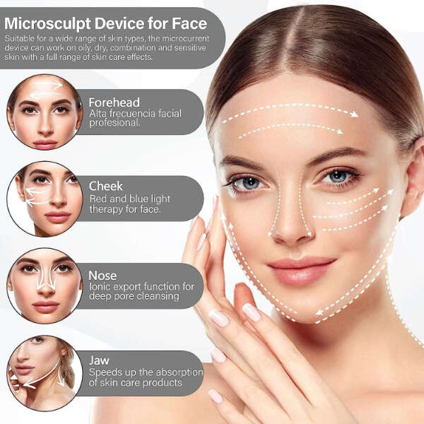 GlowTouch - Mini Facial Massager: Pamper Your Skin!