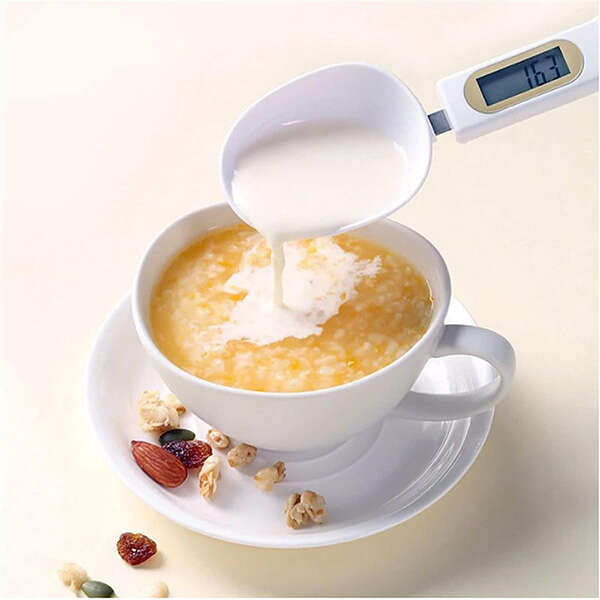 Scoopey - Spoon with Built-in Scale: Precise Measurements for the Kitchen!