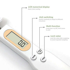 Scoopey - Spoon with Built-in Scale: Precise Measurements for the Kitchen!