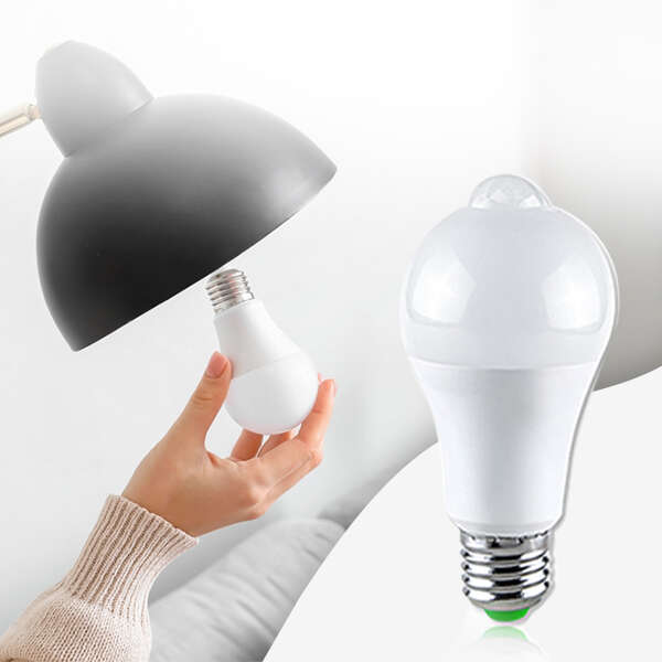 InstaLuce - Set of 3 LED Bulbs with Motion Sensor: Smart and Practical Lighting!